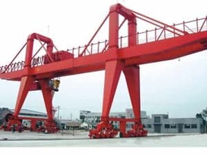 A frame 10 tons 80 tons steel double gantry crane